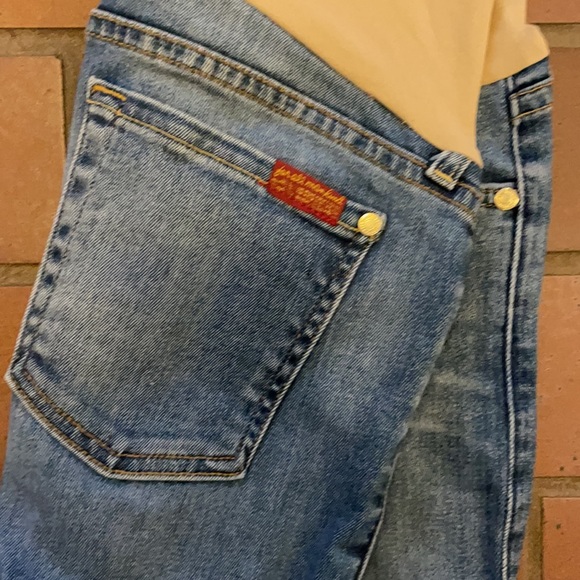 7 for All Mankind Maternity Jeans - 27 - Picture 2 of 2